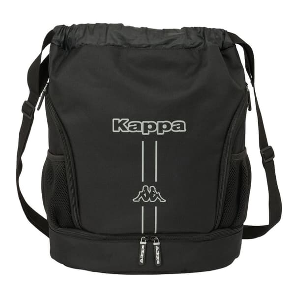 Skopåse med remmar Kappa Dark Svart 35 x 40 x 1 cm