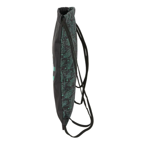 Skopåse med remmar Nerf Game Svart 35 x 40 x 1 cm