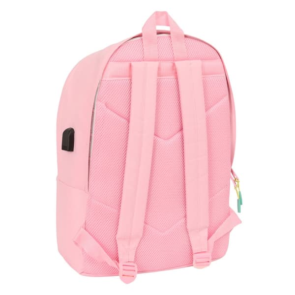 Koululaukku Munich +usb munich Pinkki 31 x 44 x 18 cm