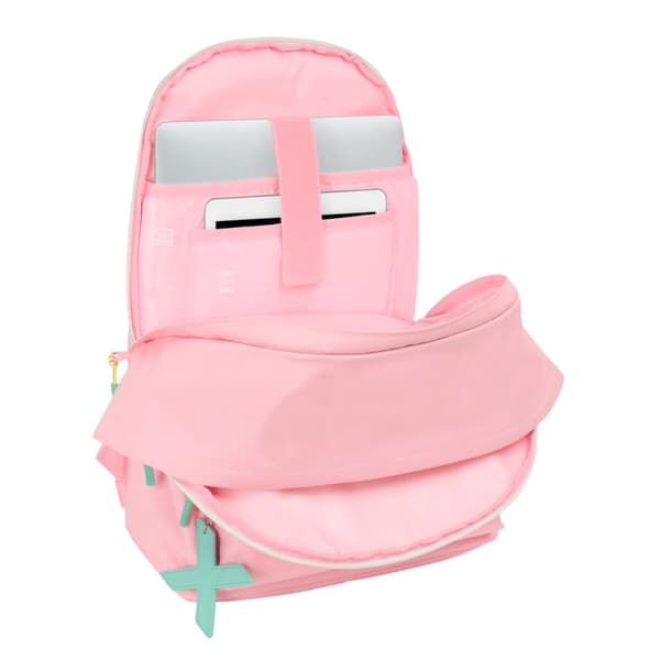 Koululaukku Munich +usb munich Pinkki 31 x 44 x 18 cm