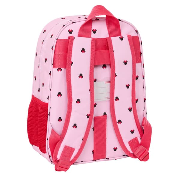 Koululaukku Minnie Mouse Naive Pinkki 26 x 34 x 11 cm