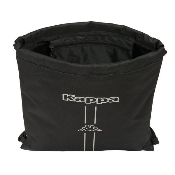 Skopåse med remmar Kappa Dark Svart 35 x 40 x 1 cm