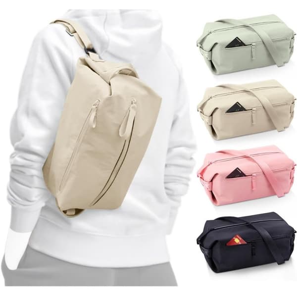 INF Allsidig Gymbag Med Justerbar Stropp: Sport, Skulderveske, Bag