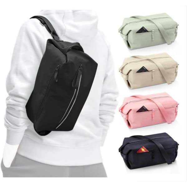 INF Allsidig Gymbag Med Justerbar Stropp: Sport, Skulderveske, Bag