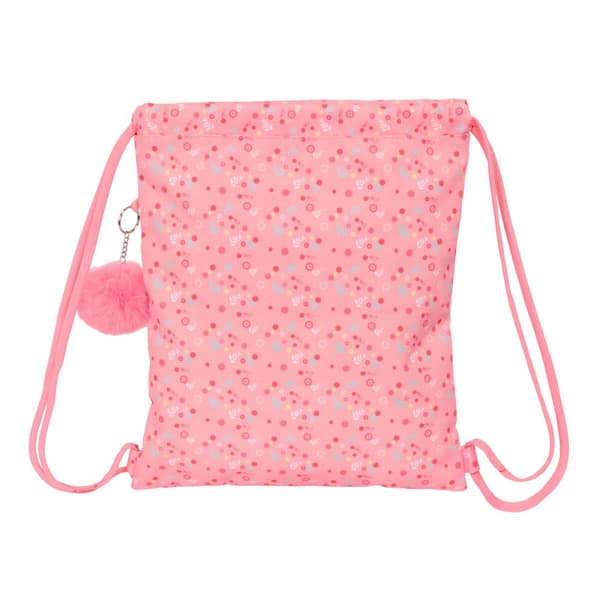 Ryggsekk med Stringer Moos Passion Flerfarget 35 x 40 x 1 cm