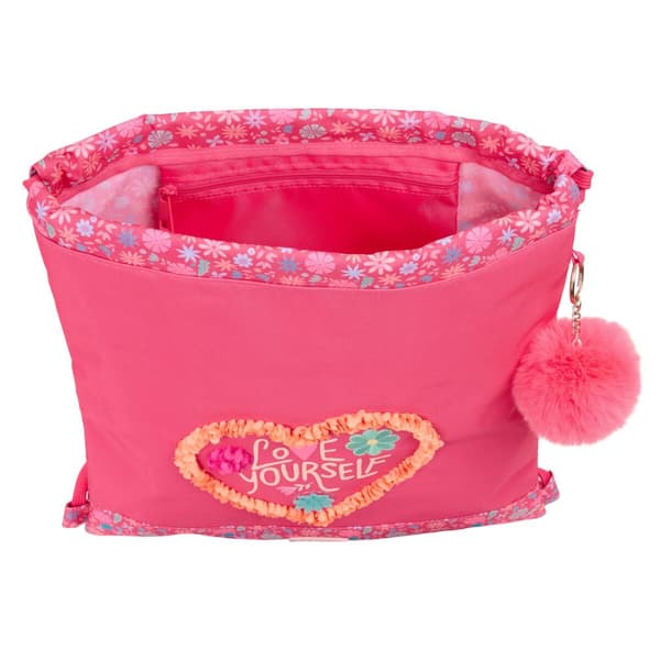 Ryggsekk med Stringer Safta Feeling Flerfarget 35 x 40 x 1 cm