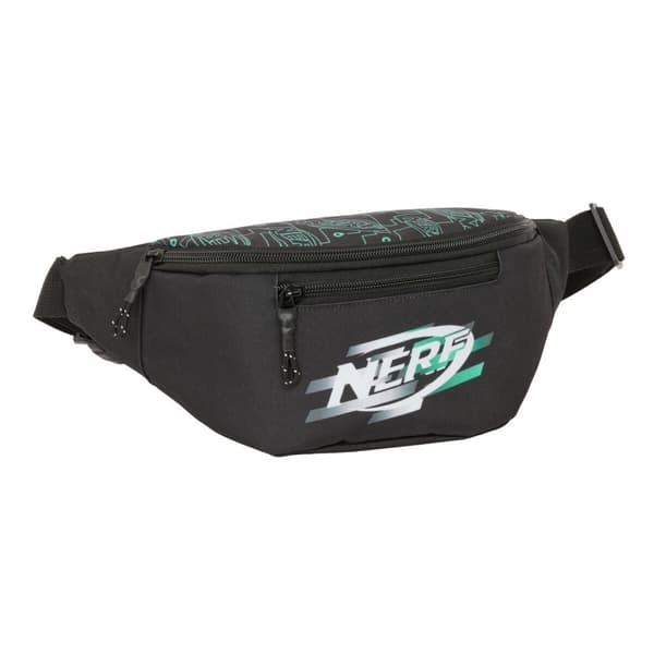 Midjeväska Nerf Game Svart 23 x 12 x 9 cm
