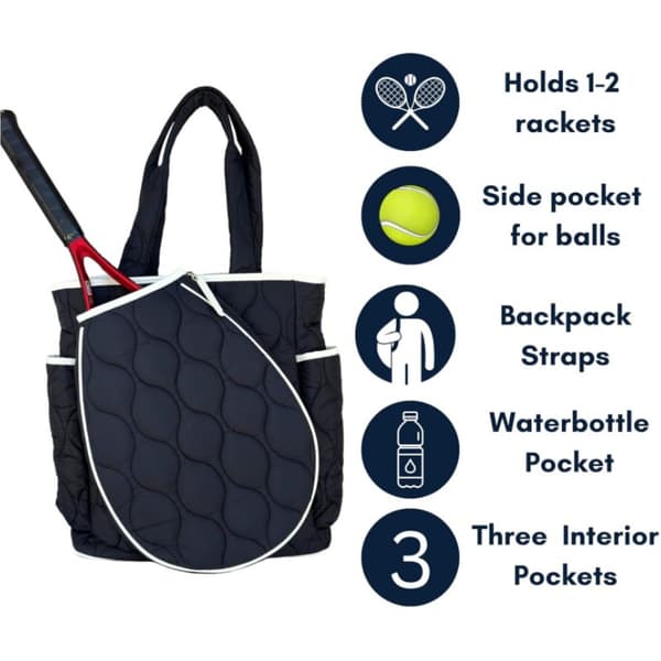 INF Multifunksjonell Skulderveske Badminton Racket Bag