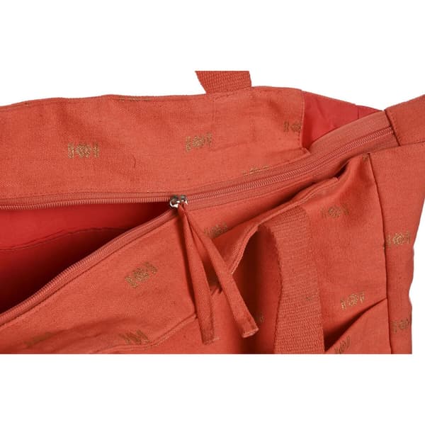 Naisten Käsilaukku Home ESPRIT Sininen Vihreä Beige Koralli 55 x 14 x 35 cm (3 osaa)
