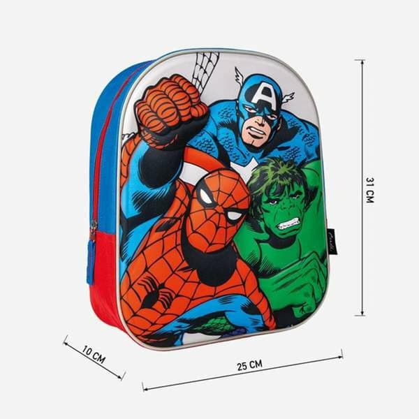 Skolebag The Avengers Blue