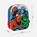 Miniatyrbilde 4 av 5: Skolebag The Avengers Blue
