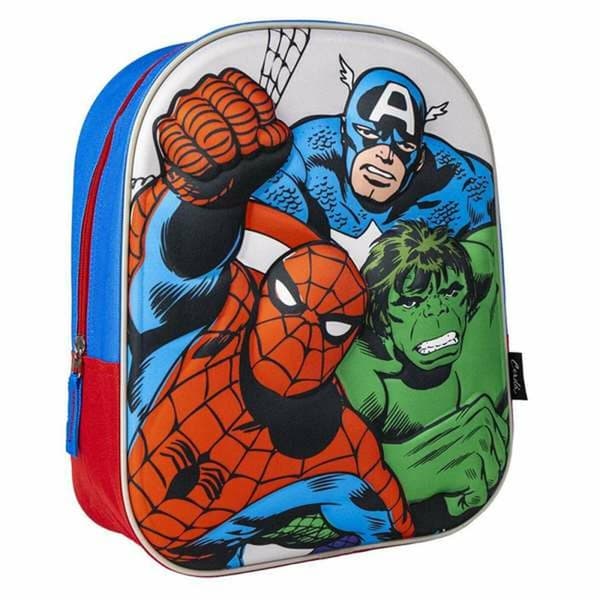 Skolebag The Avengers Blue