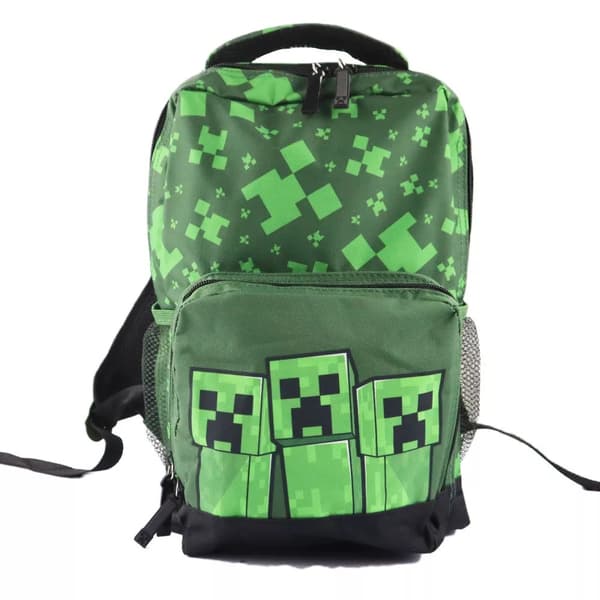 Ryggsäck Minecraft Grön