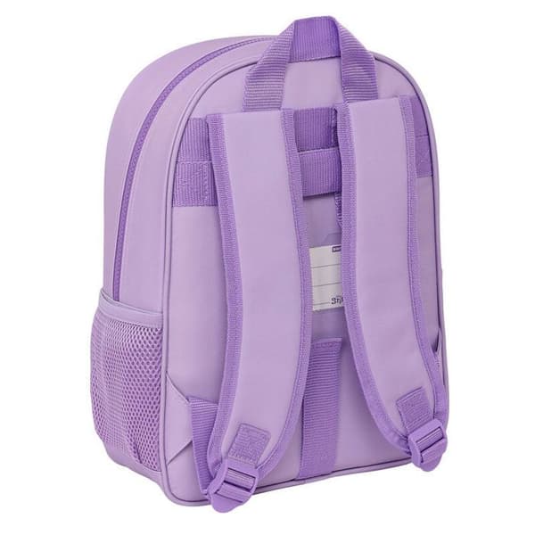 Ryggsäck - Safta - Disney Stitch Sweet - Lila/Blå - Anpassningsbar till vagn - Ergonomiska remmar