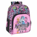 Miniatyrbilde 1 av 3: Skolebag Monster High Drama Flerfarget 28 x 34 x 10 cm