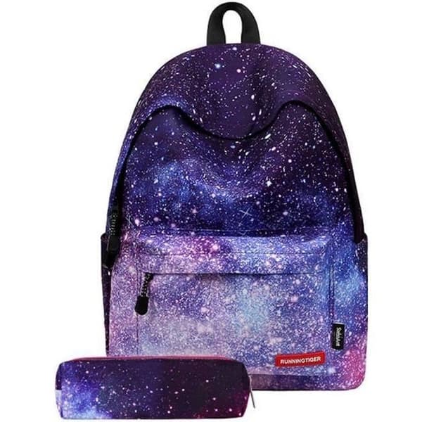 Skolväska - Skolryggsäck - Lila - 20-35L - Tjej - Grundskola