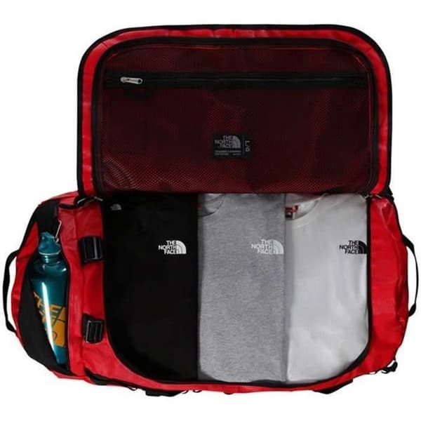 Duffelväska - THE NORTH FACE - Base Camp Duffel L - Röd/Svart - 40,64 cm x 71,12 cm x 40,64 cm - 95 L