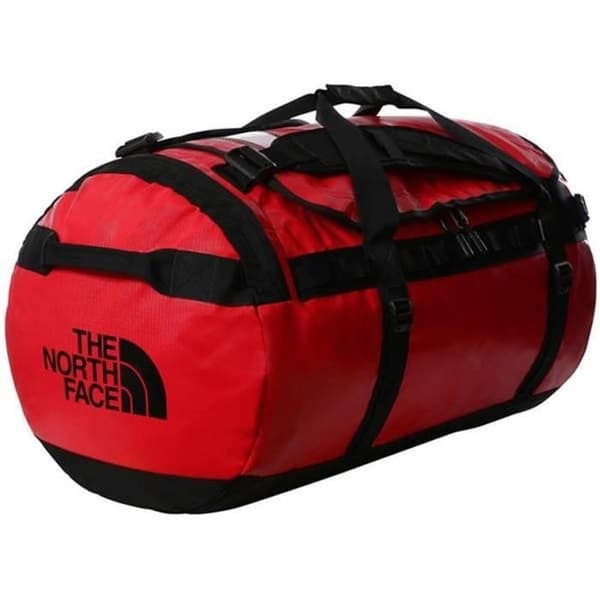 Duffelväska - THE NORTH FACE - Base Camp Duffel L - Röd/Svart - 40,64 cm x 71,12 cm x 40,64 cm - 95 L