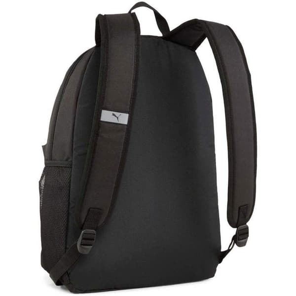 PUMA Svart ryggsäck för kvinnor och män - Phase Backpack Puma Black - Gold - No. 1 Logotyp 292177