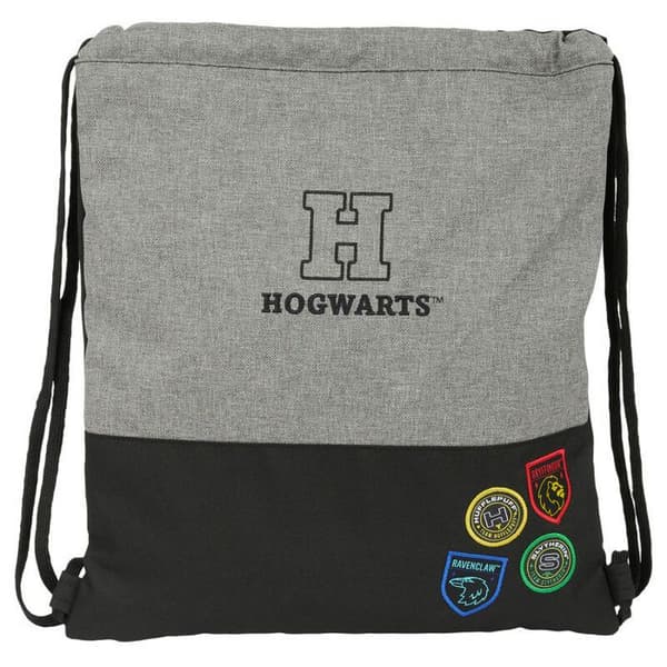 Säck med snören - Safta - Harry Potter House of Champions - Grå/ Svart - Hållbar - Unisex