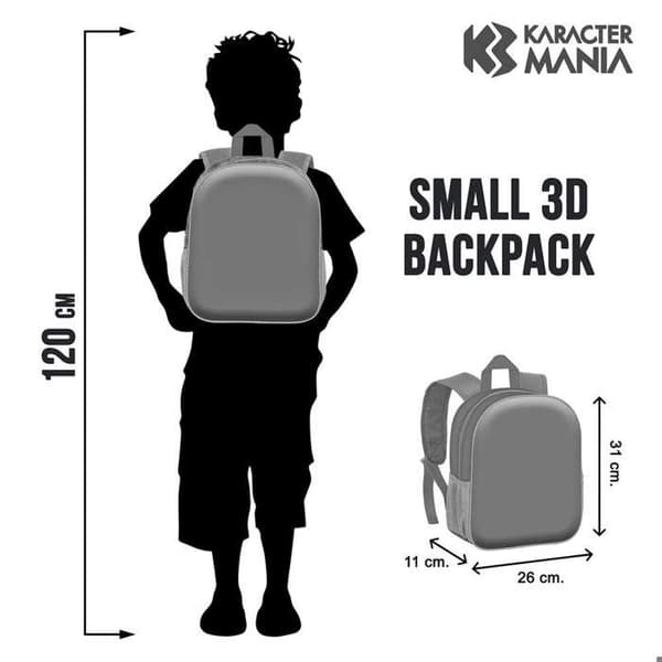 Ryggsäck - KARACTER MANIA - Avengers Attack - Röd - One Size - Förskola