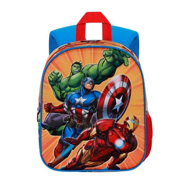 Ryggsäck - KARACTER MANIA - Avengers Attack - Röd - One Size - Förskola