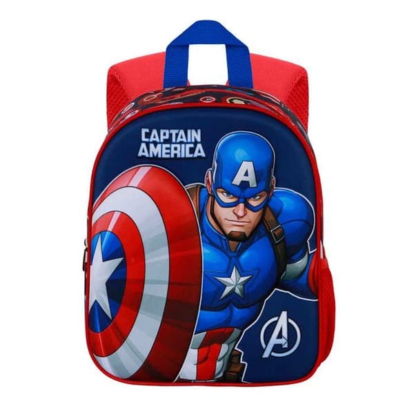 Ryggsäck - MARVEL - Captain America - Flerfärgad - En storlek - Barn