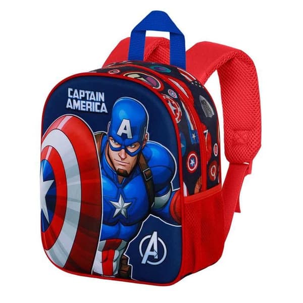 Ryggsäck - MARVEL - Captain America - Flerfärgad - En storlek - Barn