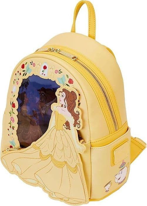 Loungefly Disney Beauty and the Beast Mini Lenticular Backpack