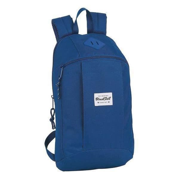 BlackFit8 Oxford Mörkblå barnryggsäck - Ergonomisk vadderad rygg - 10L