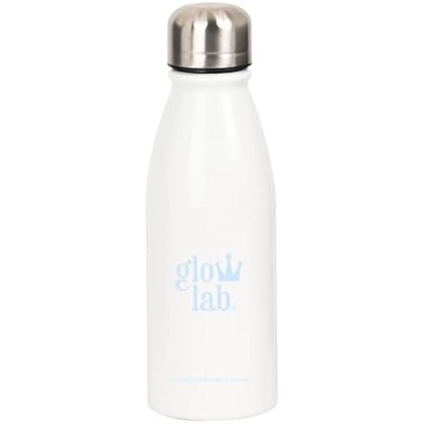 Glowlab M899D Swans Isolerad vattenflaska - Bekväm och lätt - 500 ml - Ljusblå - 6 x 24 cm