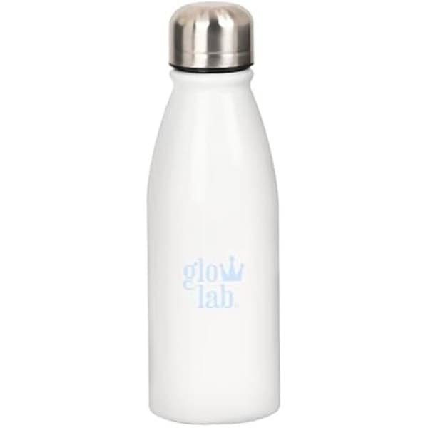 Glowlab M899D Swans Isolerad vattenflaska - Bekväm och lätt - 500 ml - Ljusblå - 6 x 24 cm
