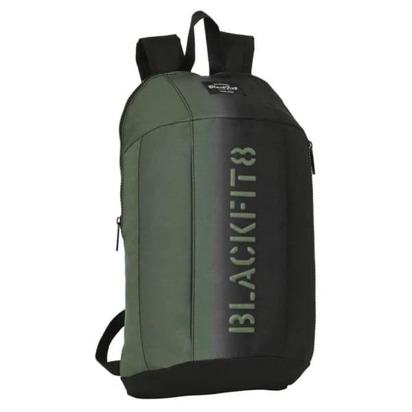 Safta - Miniryggsäck med återvunnen vertikal dragkedja. Blackfit8 Gradient 22 x 39 x 10 cm, färg multicolor (642246821)