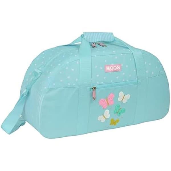 Sportväska - SAFTA - Moos Butterflies - Slitstark polyester - Färgglad design - För barn