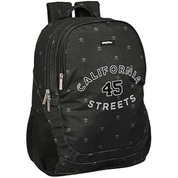 Safta California skolryggsäck - Svart - 32 x 16 x 44 cm - Barn - Mångsidig