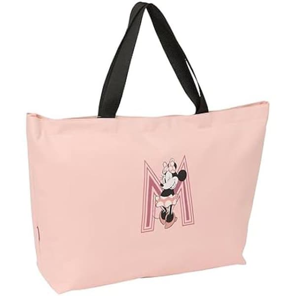 Minnie Blush Shopping Bag - SAFTA - Bekväm och mångsidig - Kvalitet och motstånd - 54 x 13 x 34