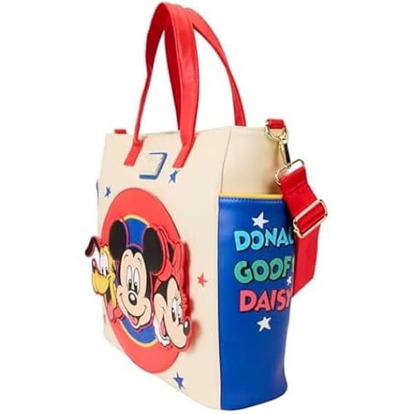 Loungefly Disney Mickey och hans vänner Konverterbar ryggsäck och väskor