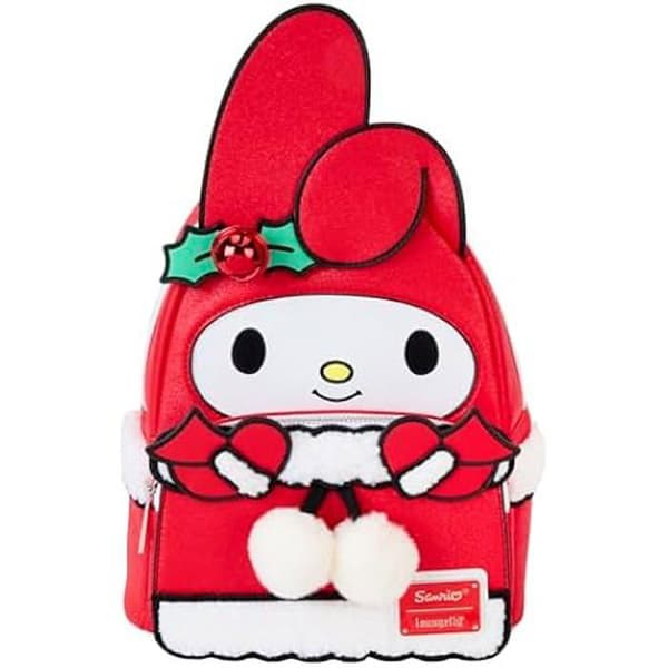Mini ryggsäck - LOUNGEFLY - My Melody - Växtbaserat läder - Multikolor - Barn cosplay