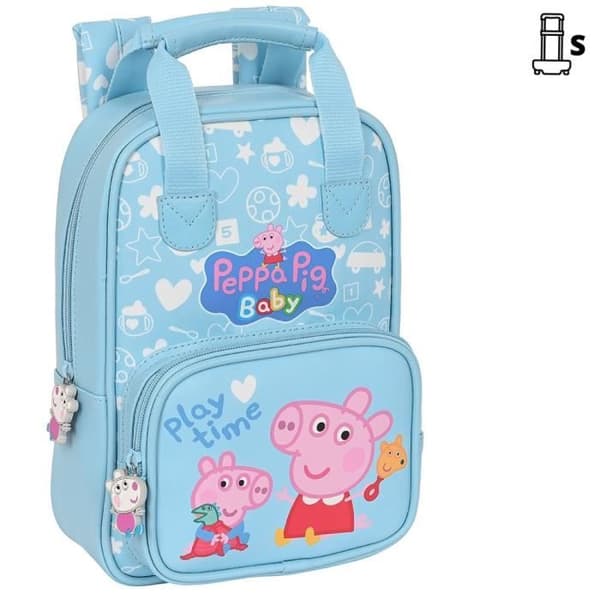 Peppa Pig barnryggsäck med handtag - azul - TU