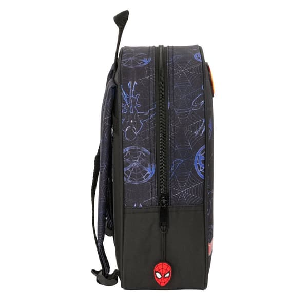 Skoletaske Spider-Man Attack Sort 22 x 27 x 10 cm