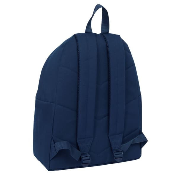 Skolryggsäck Benetton Green Marinblå 33 x 42 x 15 cm