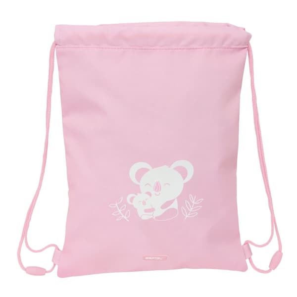 Skopåse med remmar Safta Koala Rosa 26 x 34 x 1 cm