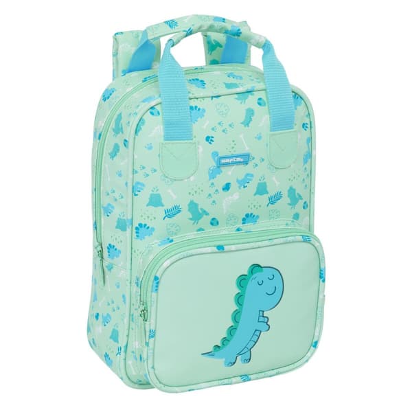 Lasten laukku Safta Dino Vihreä 20 x 28 x 8 cm