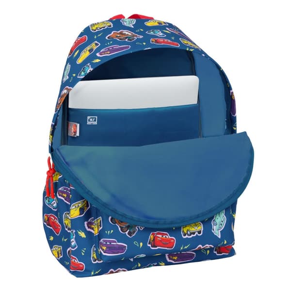 Laptop rygsæk Cars Racing Marineblå 31 x 43 x 13 cm