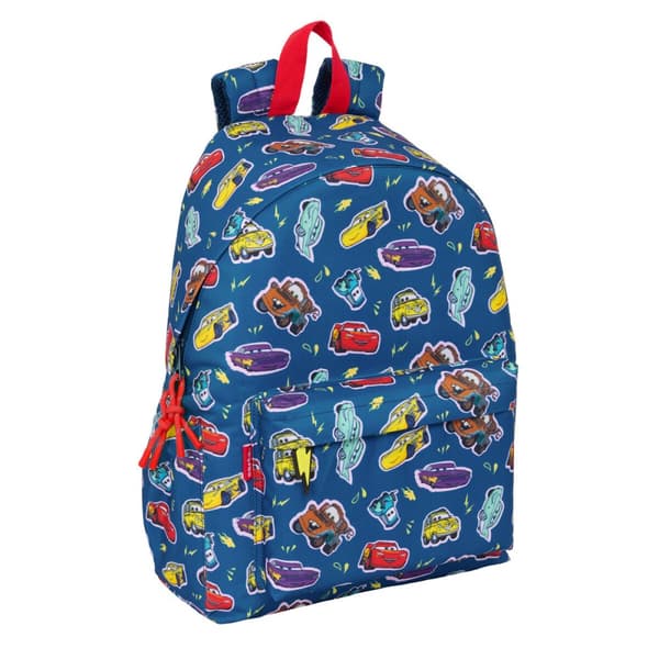 Laptop rygsæk Cars Racing Marineblå 31 x 43 x 13 cm