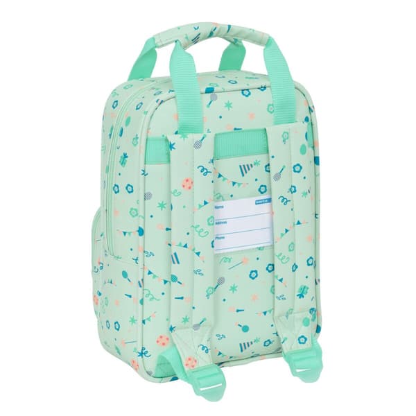 Lasten laukku Safta Fiesta Vihreä 20 x 28 x 8 cm