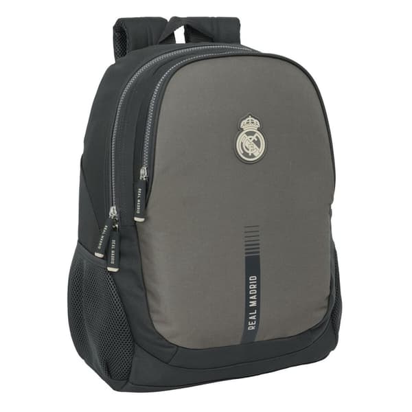 Koululaukku Real Madrid C.F. Harmaa 32 x 44 x 16 cm