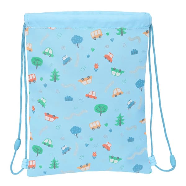 Rygsæk med Snore Safta Coches Blå 26 x 34 x 1 cm