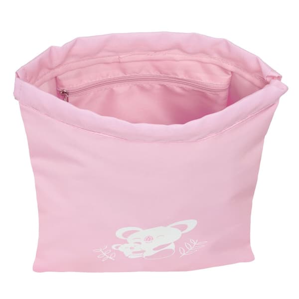 Skopåse med remmar Safta Koala Rosa 26 x 34 x 1 cm