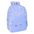 Miniatyrbilde 1 av 3: Skolebag Benetton Lila Syrin 30 x 46 x 14 cm